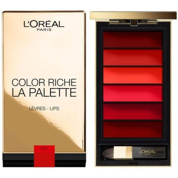 Palette de Rouge à Lèvres Color Riche de L'Oréal Paris