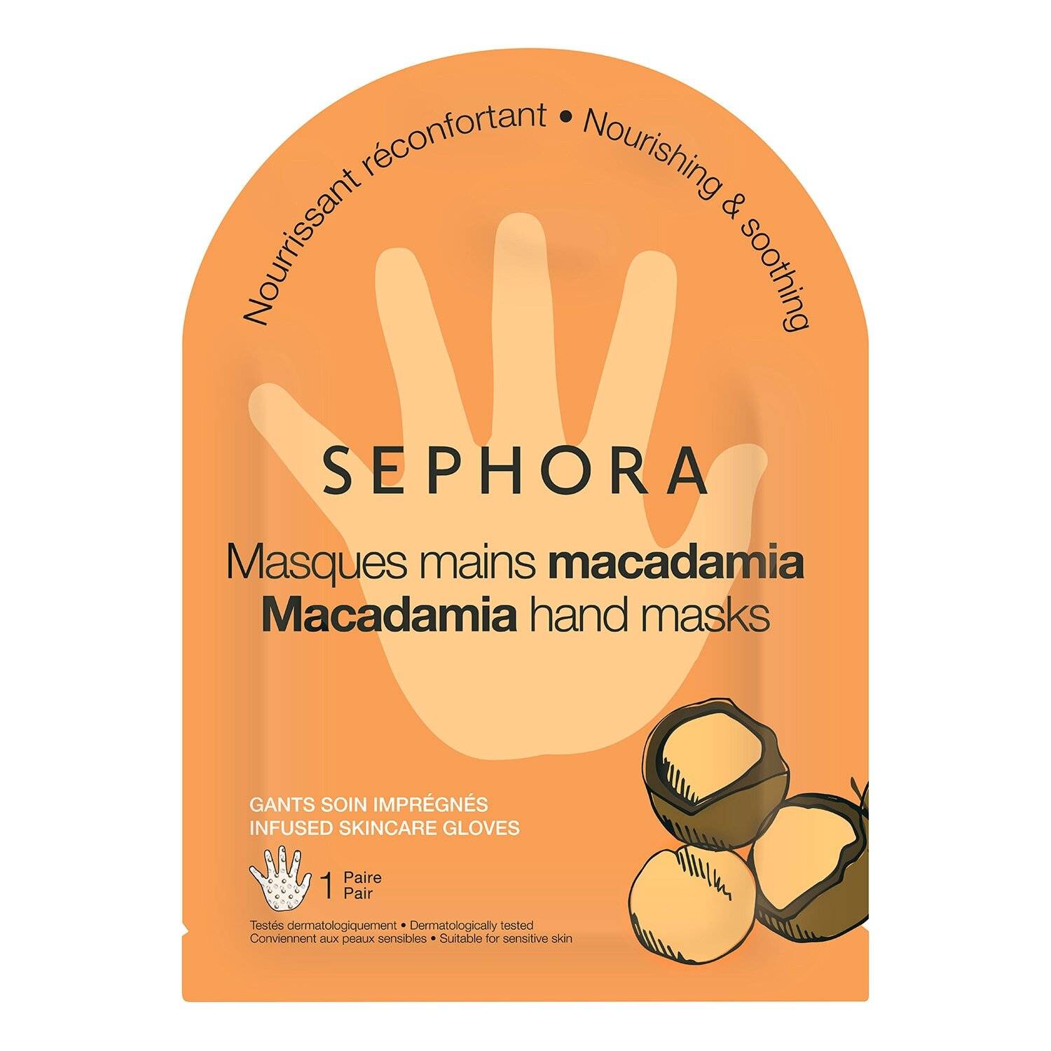 Masques à mains Macadamia -SEPHORA