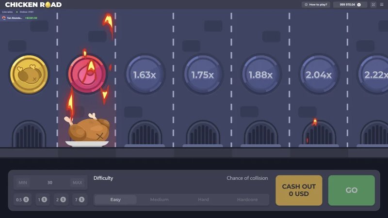 Découvrez le Jeu de Casino Chicken Road à l'Écran Français - aperçu
