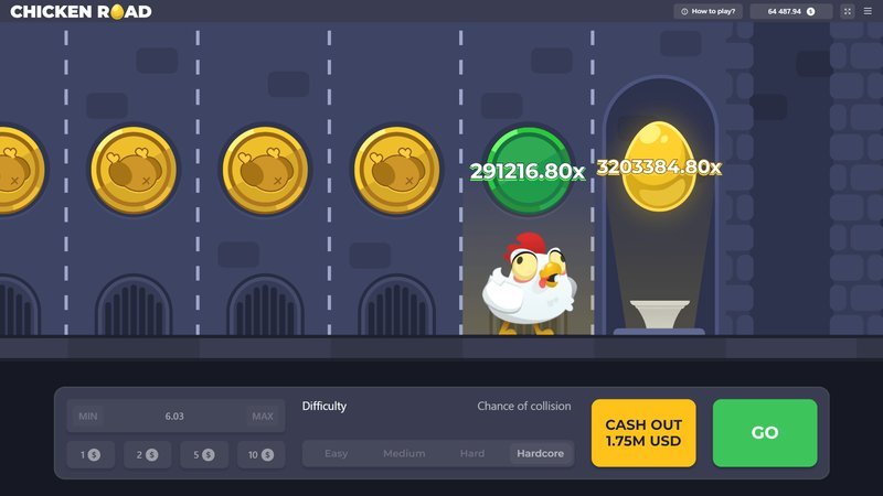 Best chicken road online in Spain